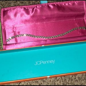 Diamond Sterling Silver Tennis Bracelet